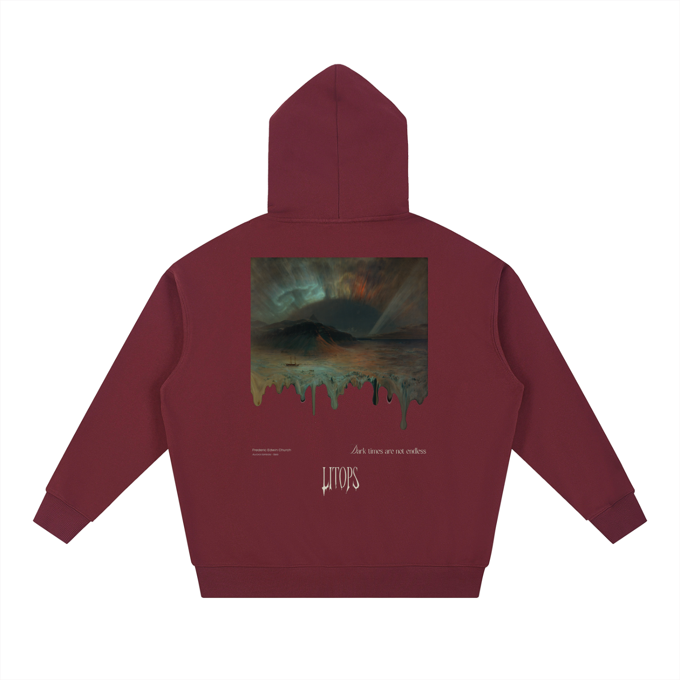 Heavyweight Unisex Hoodie with Front Pocket • Darkness