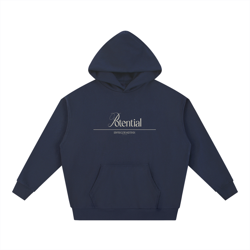 Heavyweight Unisex Hoodie with Front Pocket • Potential