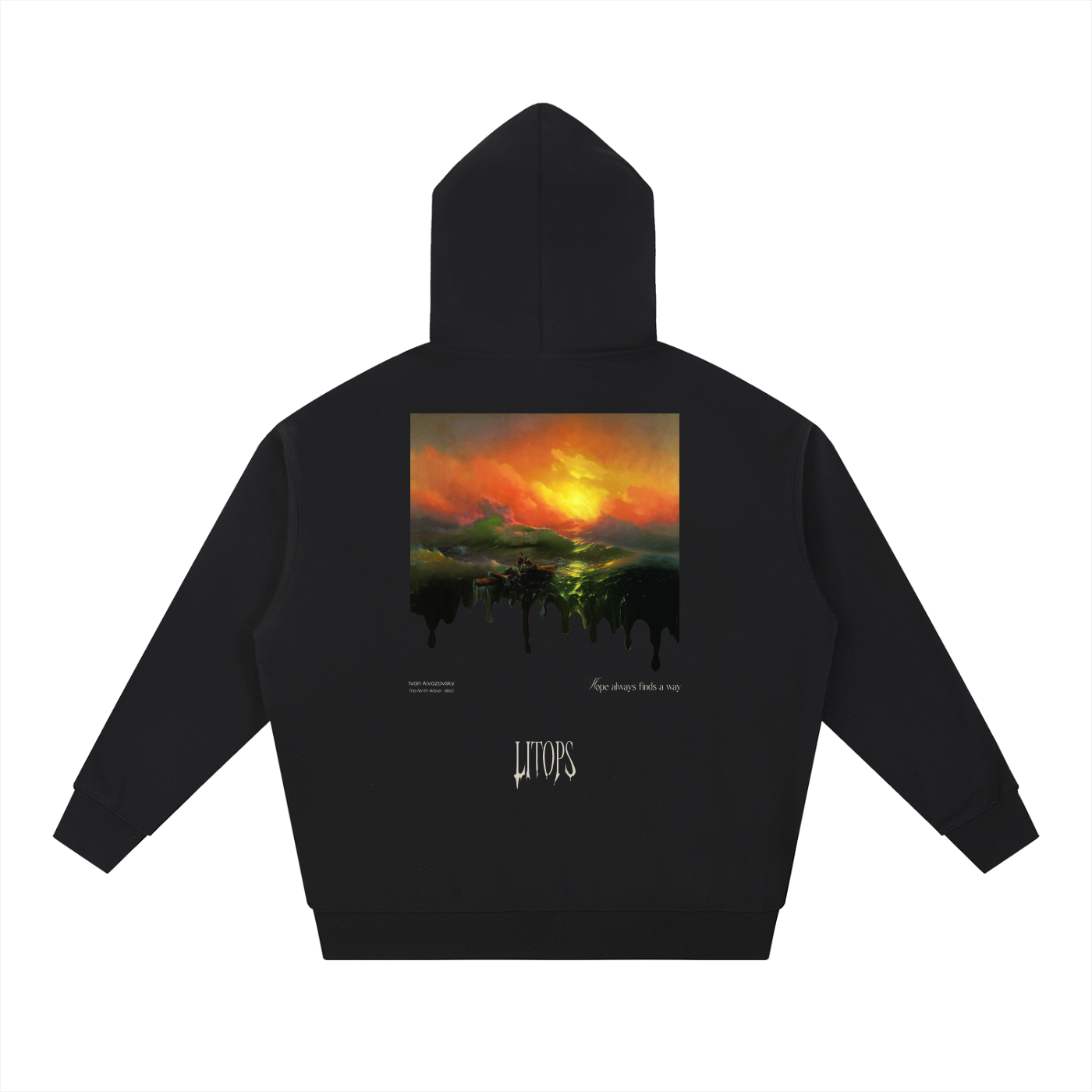 Heavyweight Unisex Hoodie with Front Pocket • Hope