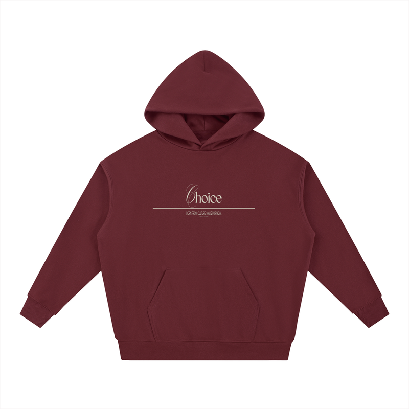 Heavyweight Unisex Hoodie with Front Pocket • Choice