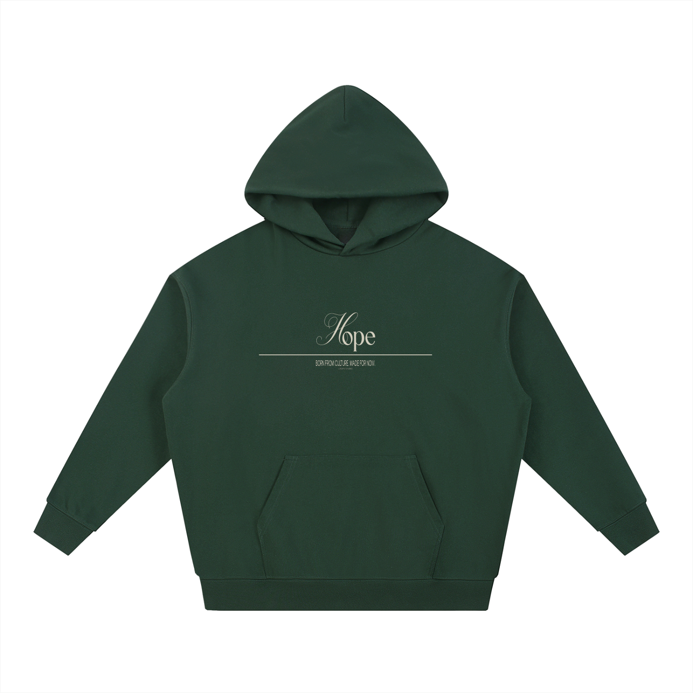 Heavyweight Unisex Hoodie with Front Pocket • Hope