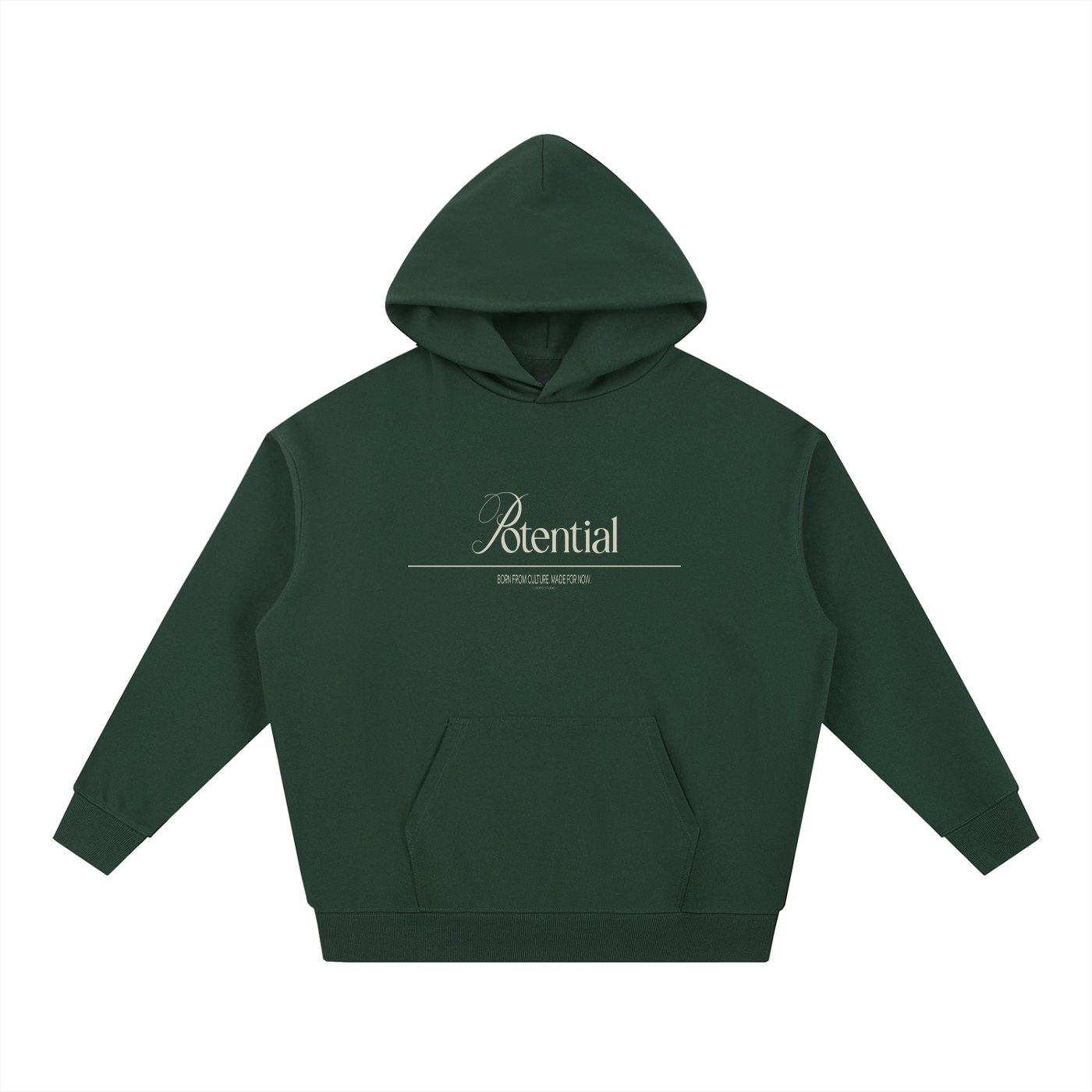 Heavyweight Unisex Hoodie with Front Pocket • Potential