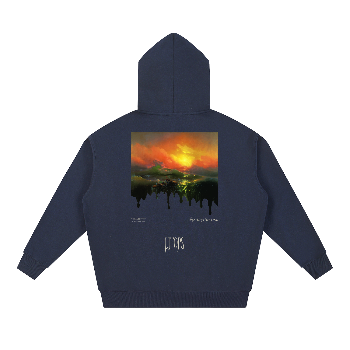 Heavyweight Unisex Hoodie with Front Pocket • Hope