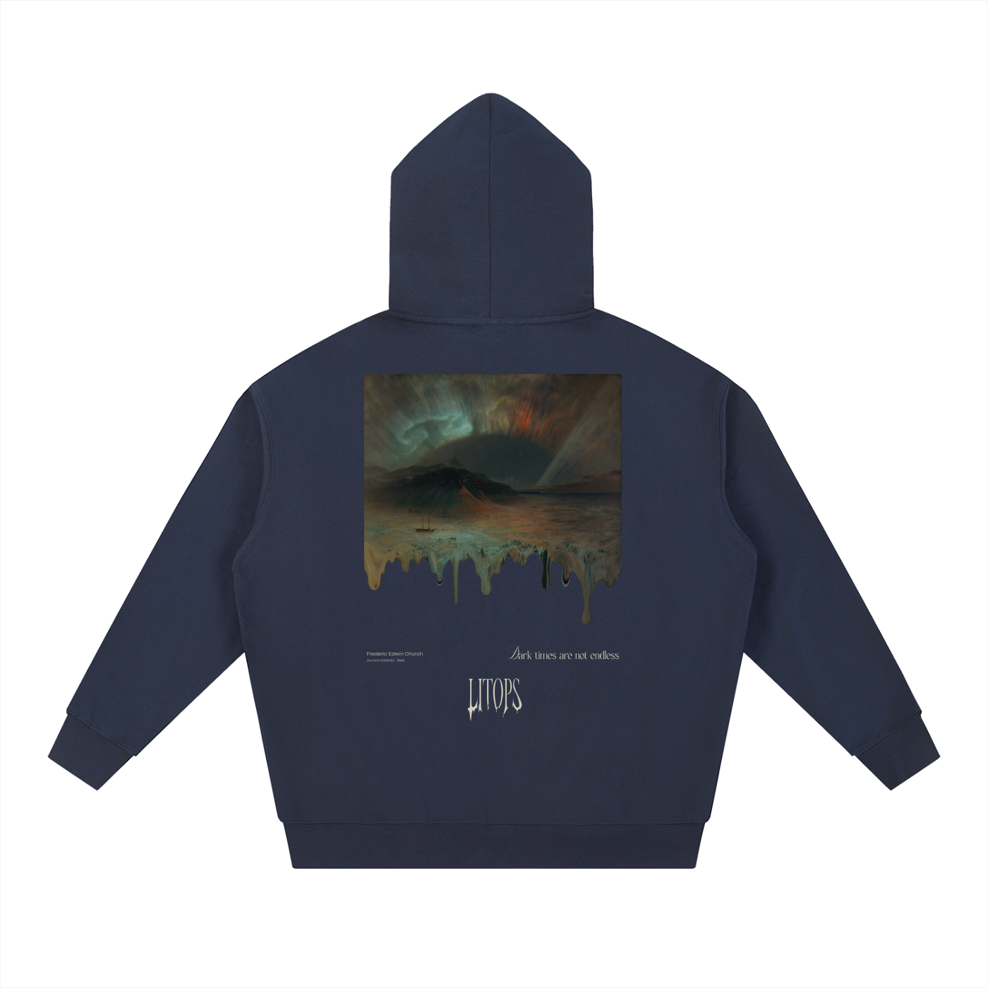 Heavyweight Unisex Hoodie with Front Pocket • Darkness