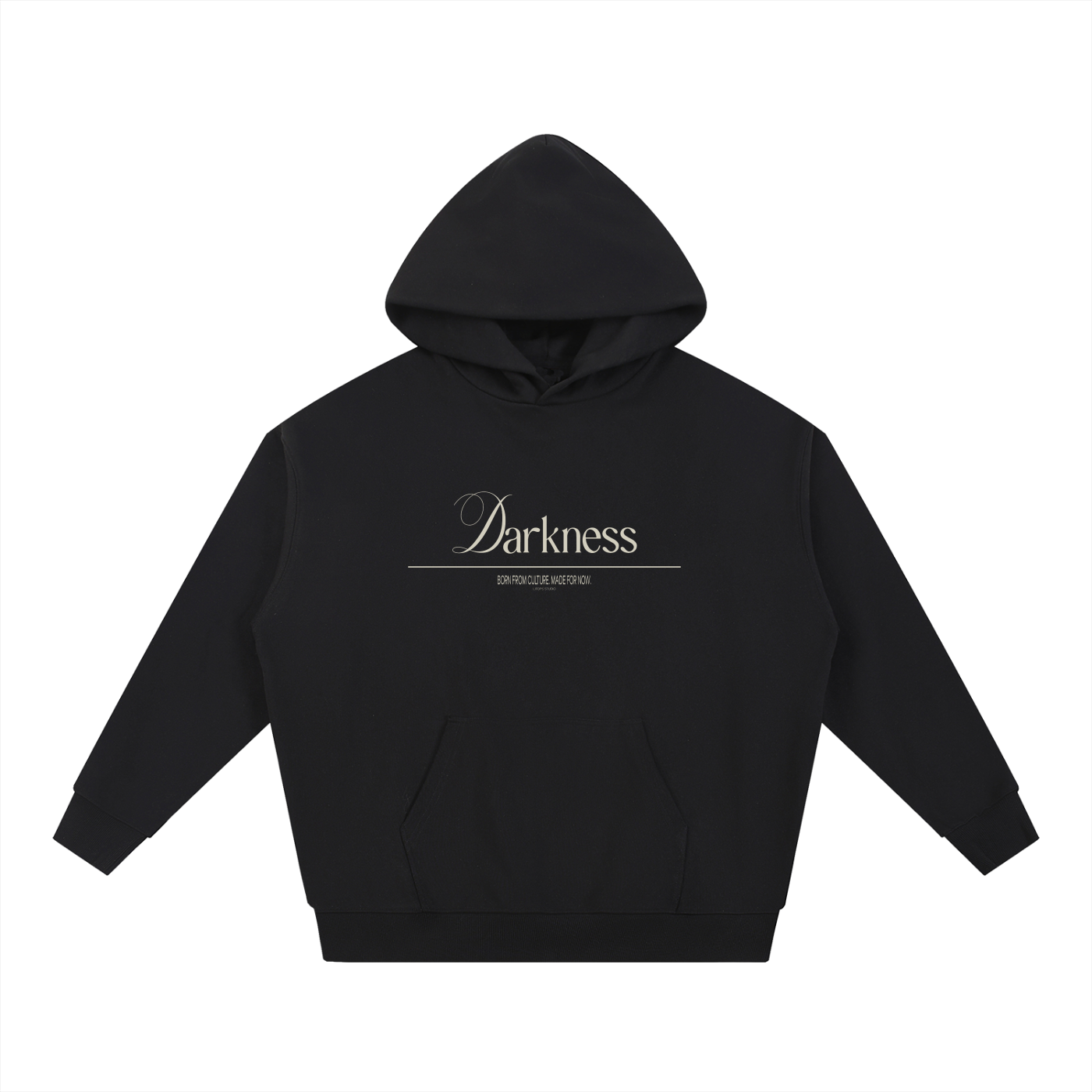 Heavyweight Unisex Hoodie with Front Pocket • Darkness