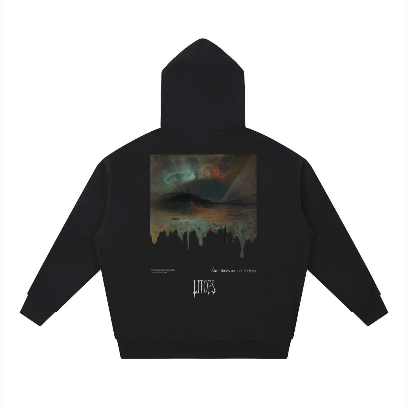 Heavyweight Unisex Hoodie with Front Pocket • Darkness