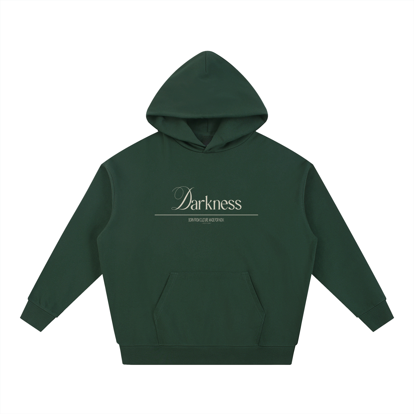 Heavyweight Unisex Hoodie with Front Pocket • Darkness