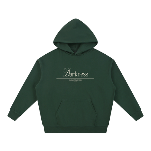 Heavyweight Unisex Hoodie with Front Pocket • Darkness