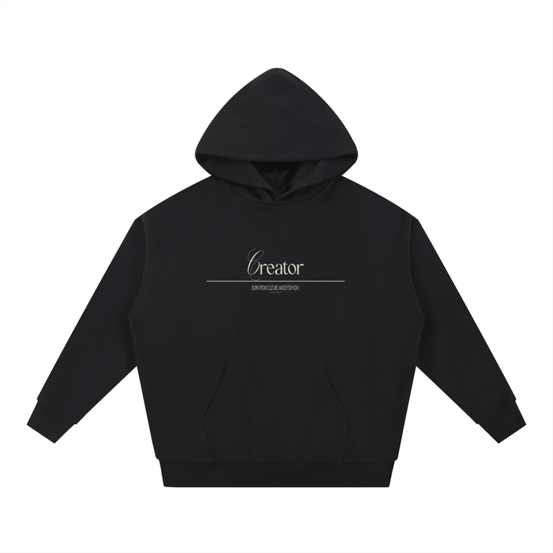 Heavyweight Unisex Hoodie with Front Pocket • Creator